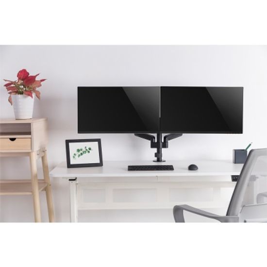 루나랩 라이트 폴 듀얼 모니터암 거치대