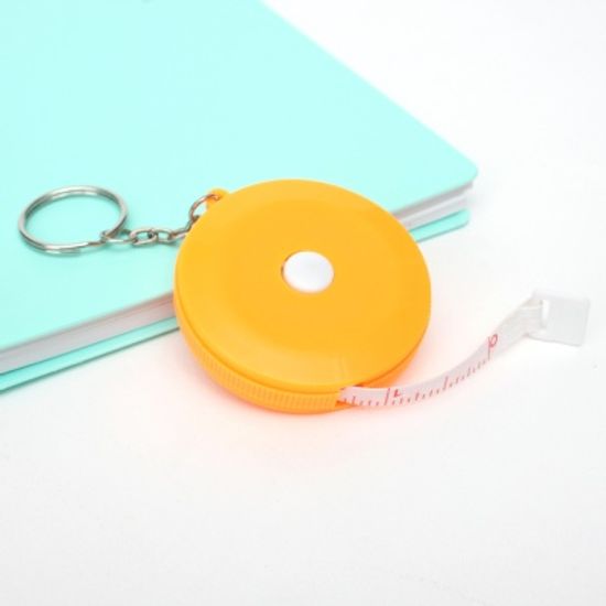 비비 열쇠고리 미니줄자 / 1.5M 휴대용 원형줄자