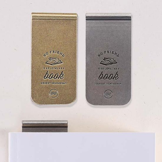 워스워드 헤밍웨이 각인 북마크