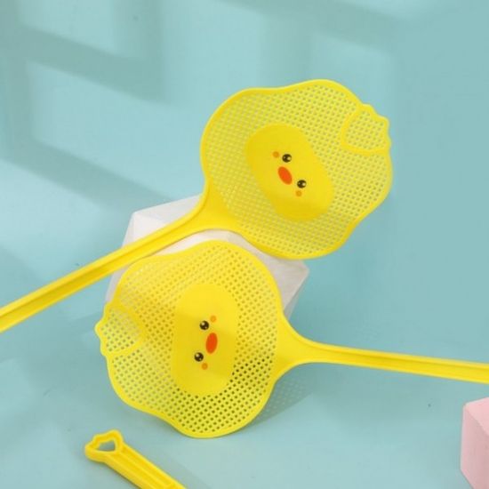 러버덕 병아리 파리채 모기채 오리 파리채