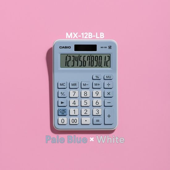 카시오 미니 컬러 계산기 MX-12B