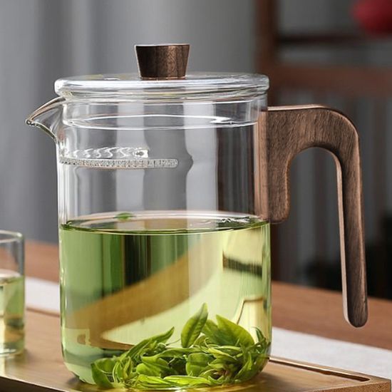 뉴문 내열 유리 차포트 거름망 일체형 800ml