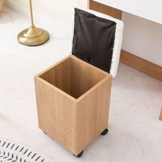 왓슨 수납 화장대 의자 소 이동식 방석의자 (착불)