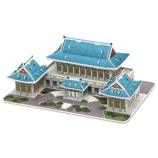 청와대 본관 3D 입체퍼즐 사회 정치 행정 조립 학습 교구(WB61106)