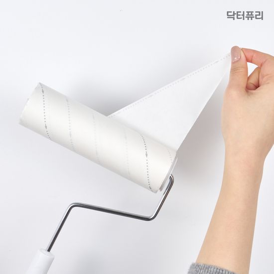 닥터퓨리 사선컷팅 테이프 클리너 리필1팩 (3롤)