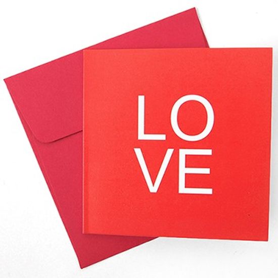 미니축하카드 - 레드러브