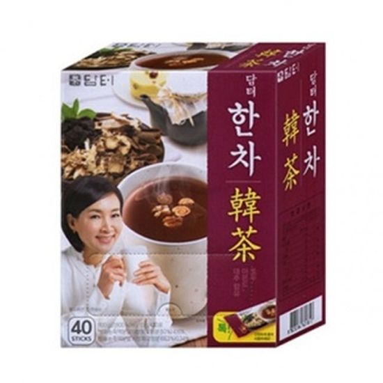 담터 한차 40T 구수한 티백 전통차 티