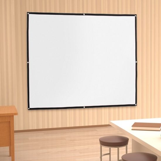 이동형 빔프로젝터 스크린(186x139cm) 회의실스크린