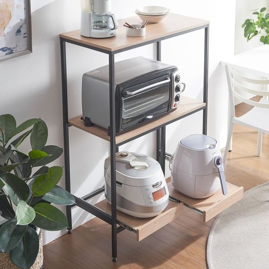 코인 에어프라이어 전자렌지 수납장 렌지대 (착불)