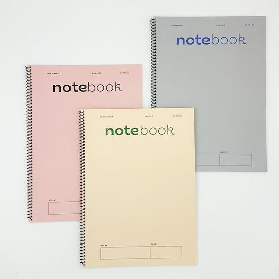 notebook 스프링 노트 (라인노트)