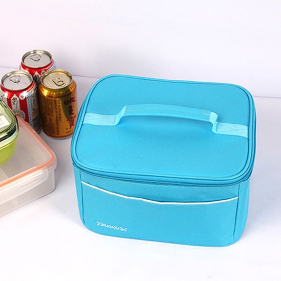 [쿠킹홈]피크닉 도시락 보온보냉 도시락 가방 (블루)