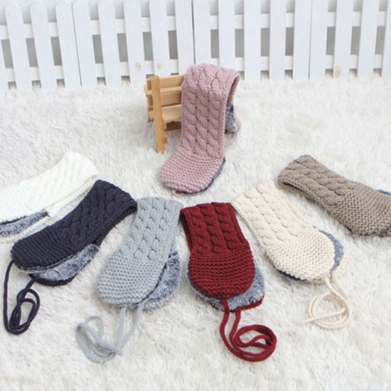 트리플 꽈배기 귀도리겨울귀마개