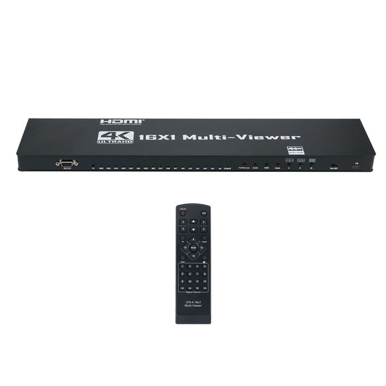 16x1 HDMI 멀티뷰어 화면분할기 16개 채널 LOU848D