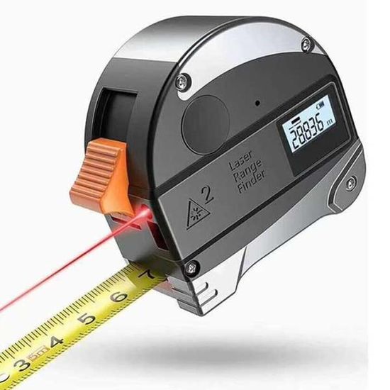 2IN1 측정기 줄자 5미터+레이저 40미터