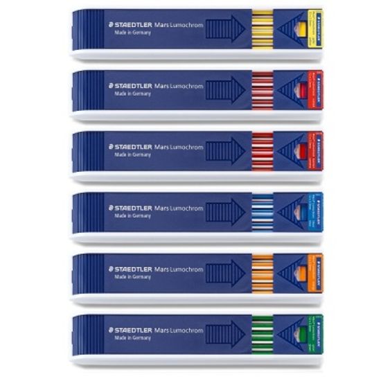 스테들러 2.0mm 컬러 홀더샤프심/홀더심