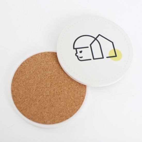 미쓰달봉 규조토 컵받침 티코스터 물흡수