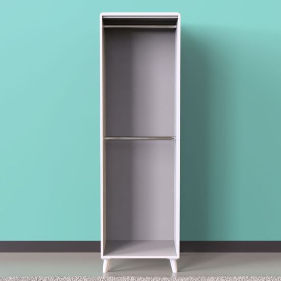 플랫 틈새 옷장 60cm 싱글 장롱 이불장 행거 (착불)