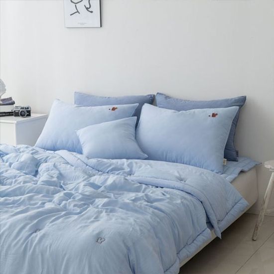 도토리 MOC모달면 사계절이불 S 파스텔블루(WBC644F)