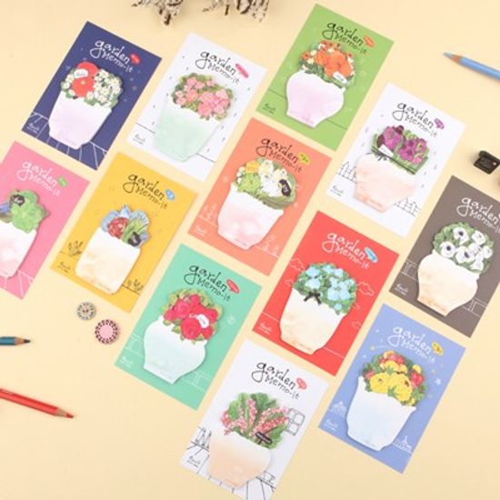 그레이스벨 가든 메모잇 12종