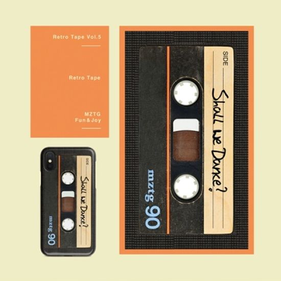 [무직타이거] 레트로 카세트 테이프 폰케이스 E-type