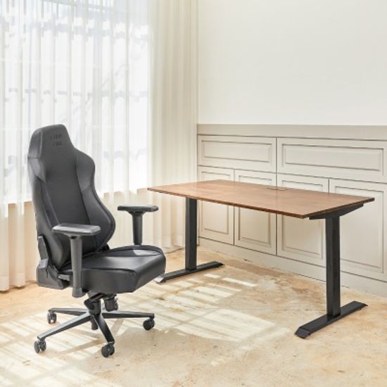 루나랩 원목 1인용 게이밍 컴퓨터책상 1500