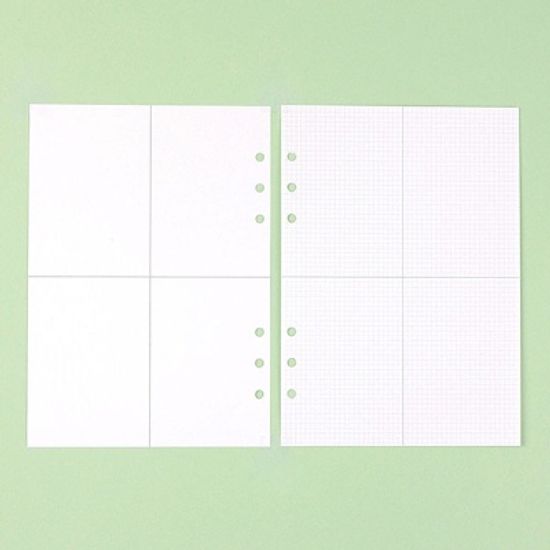 워너디스 A5 6공 기본 리필 속지 내지_4분할 위클리