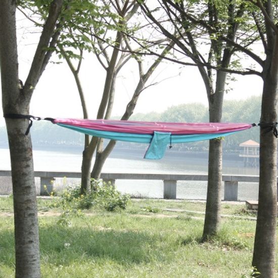 공중쉘터 캠핑 모기장 해먹(핑크 스카이) 해먹침대