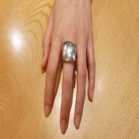 민자 925실버 순은반지 유니크한반지 커플