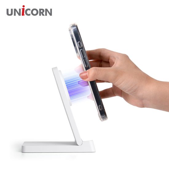 유니콘 맥세이프 무선충전기 15W 접이식 스탠드거치대