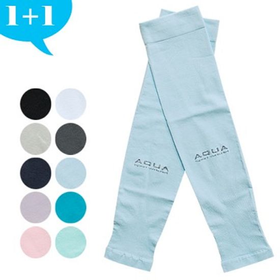 [1+1] **무봉제/UV-CUT** 아쿠아 스포츠 쿨토시 AQUA Sports Cool Wristlet