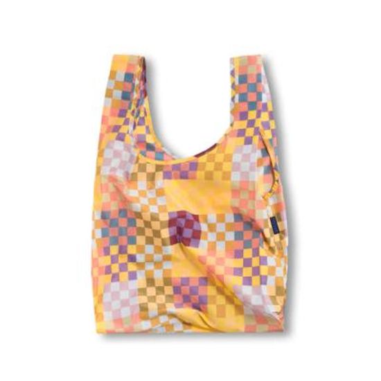 [바쿠백] 장바구니접이식시장가방 Medium Check Multi