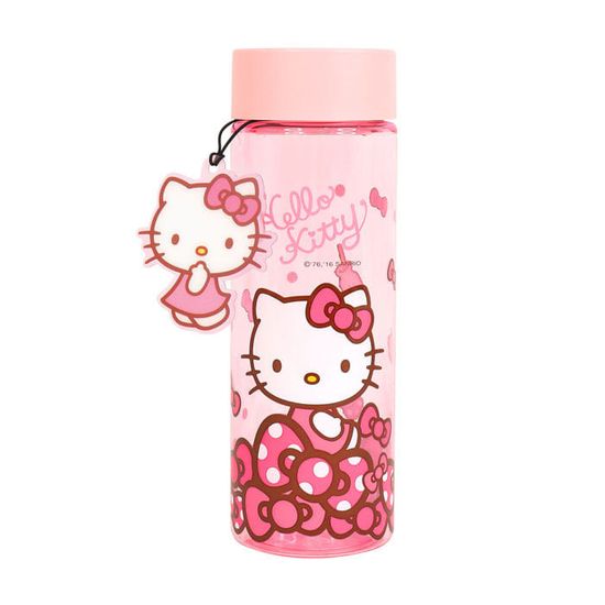 헬로키티 클리어칼라보틀500ml 3825