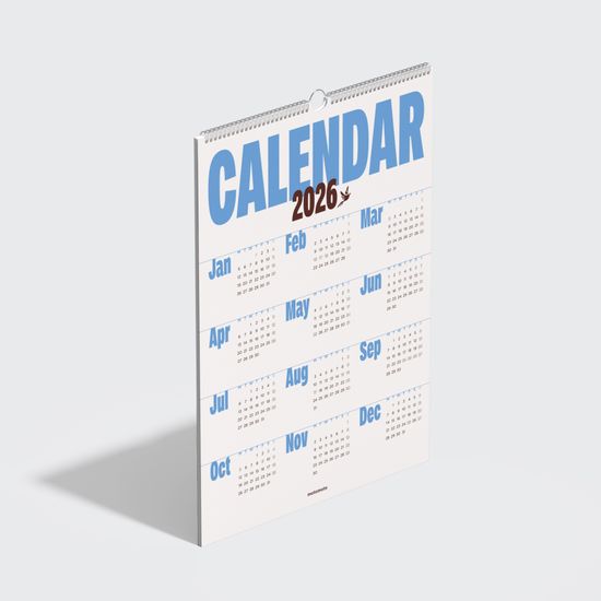 2026 데이브레이커 벽걸이 캘린더