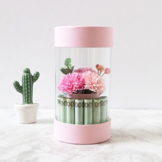 어버이날 카네이션 케익 용돈박스