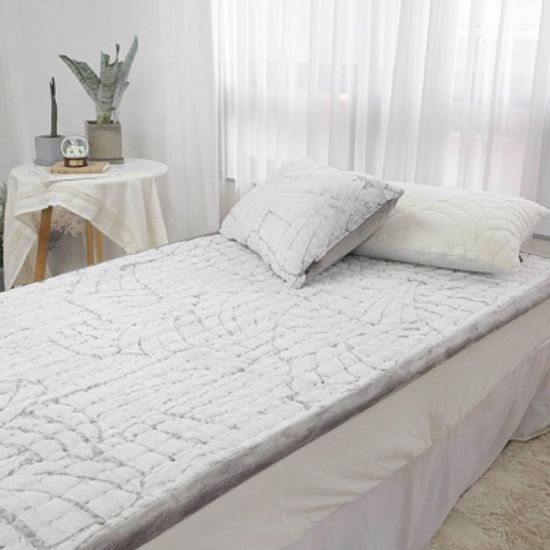 크랙 풀달 극세사 패드-2컬러