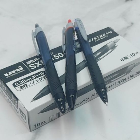 유니 제트스트림 0.38mm 유성볼펜 SXN-150-38 1다스