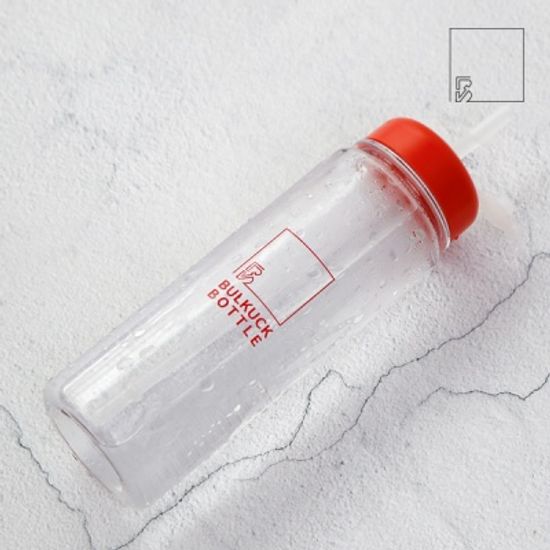 BULKUCK 트라이탄 스트로우 보틀 500ml (레드)