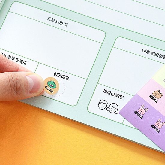 초등 나의 꿈 한 달 스터디 플래너 - 저학년 