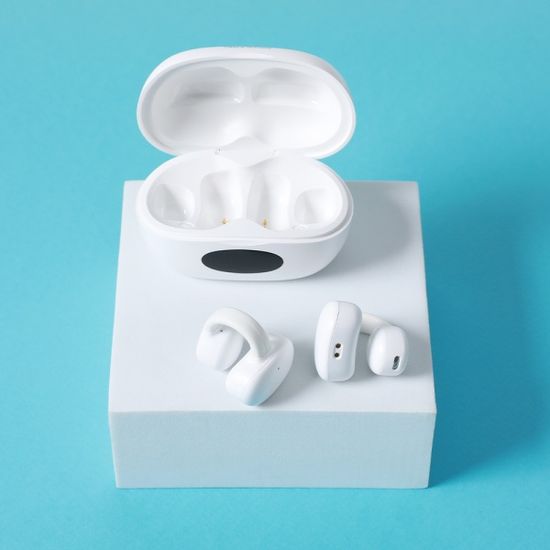 셔우드 귀걸이형 무선 이어폰 골전도 운동 이어폰