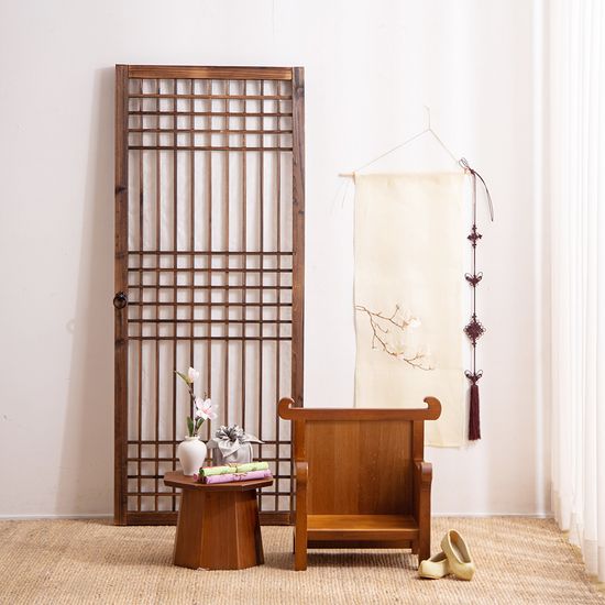 한짝 고전 창문 1P - 직접 붙이는 창호지, 문고리