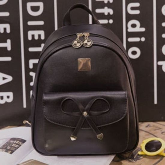 LED-041 걸리쉬 아이템 리본 플랩 포켓 백팩(WD5931E)