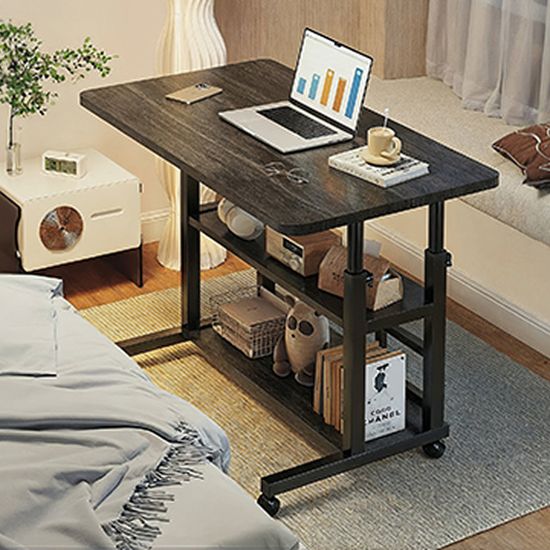 [퓨핸] 높이조절 이동식 사이드 테이블 1인 간이 책상