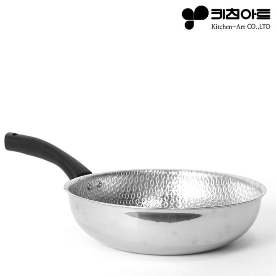 키친아트 통5중 인덕션 겸용 스텐 궁중팬 후라이팬