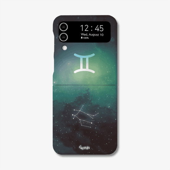 세상에서 쌍둥이자리 Z플립3/4 하드케이스