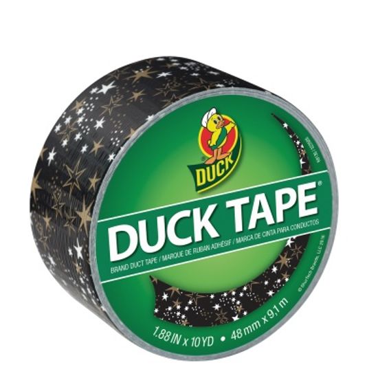 덕테이프 디자인 박스 테이프 골드스타 무늬 9m