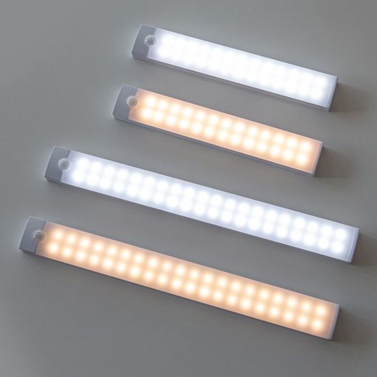 아이린 충전식 밝기조절 LED 센서등 30cm,웜화이트