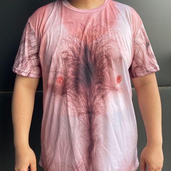 웃긴 근육 티셔츠 반팔 복근 몸짱 문신 재미있는 선물