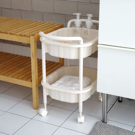 리브덕 이동식 트롤리 2단~4단 틈새 바퀴 수납 선반