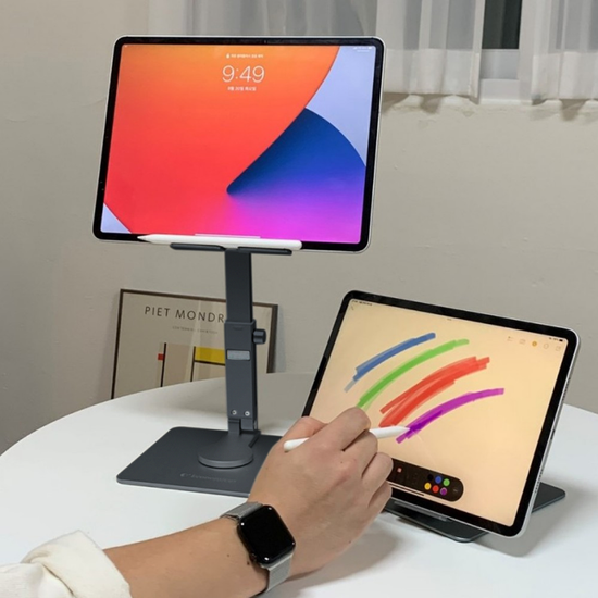 이코노미쿠스 높이조절 태블릿 아이패드 거치대