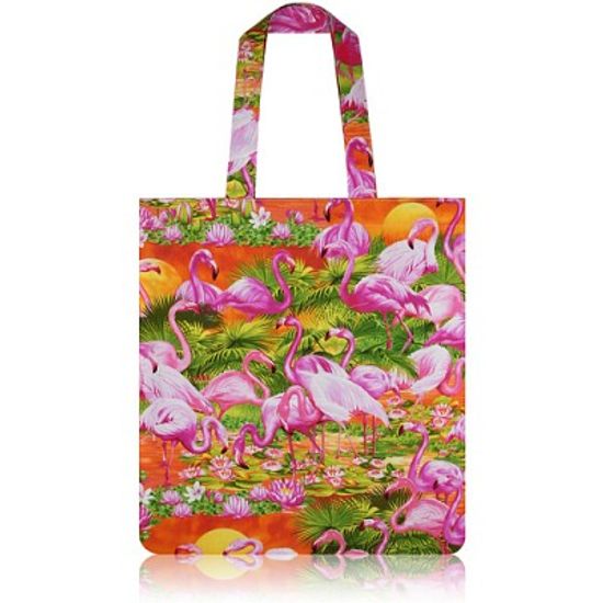 nother Flamingo Flat Tote Bag (Sunset) / 나더 플라밍고 플랫 토트백 (선셋)